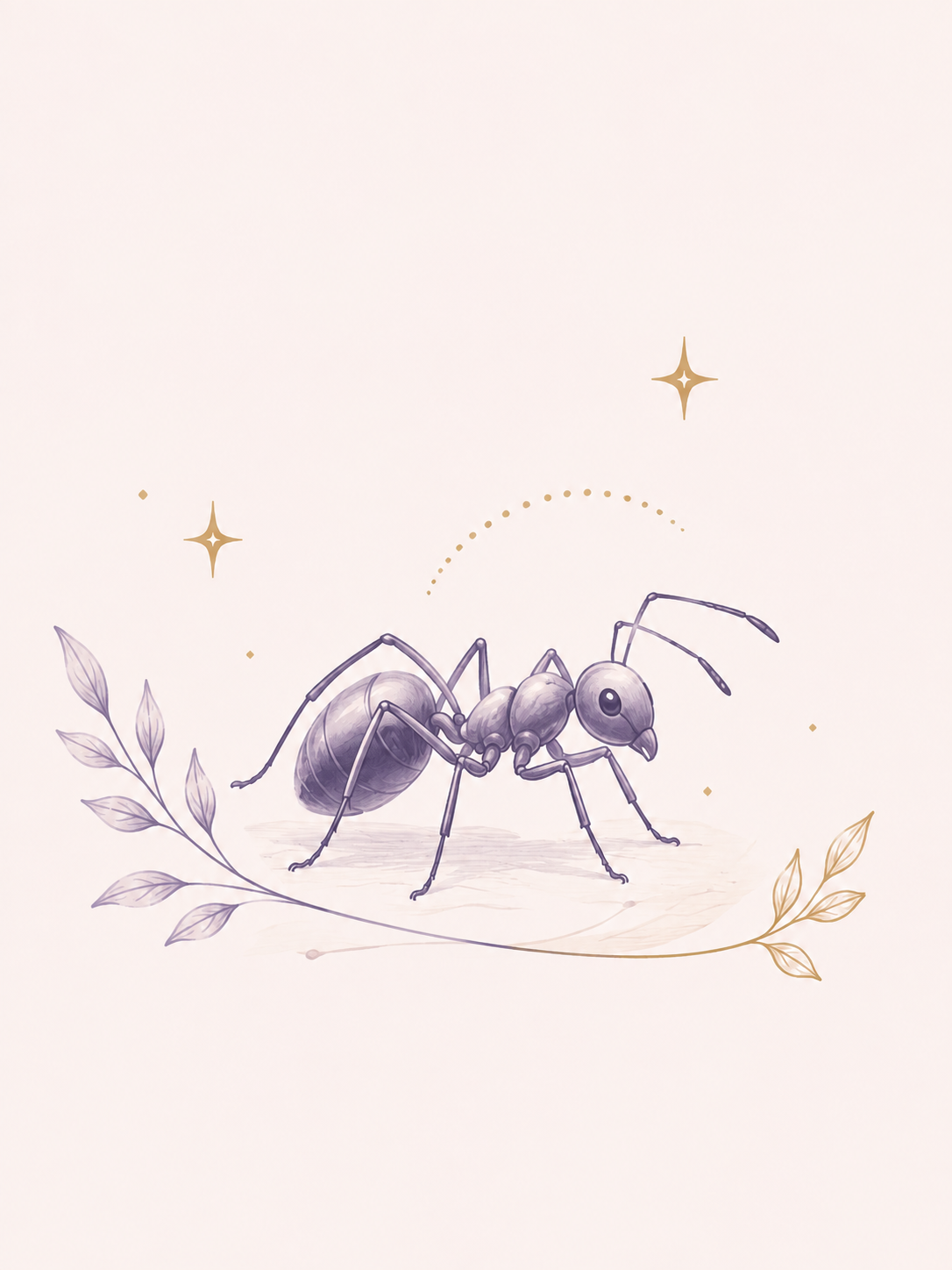 Illustration of an ant